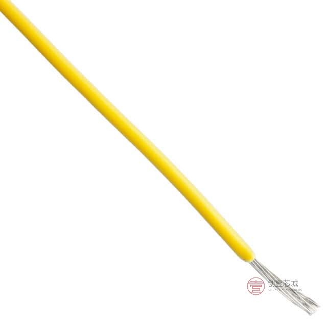 原装55A0111-24-4全新HOOK-UP STRND 24AWG YELLOW 1'正品