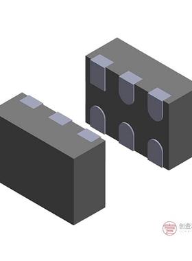 原装ESDALC6V1-5M6全新TVS DIODE 3VWM 6UQFN正品