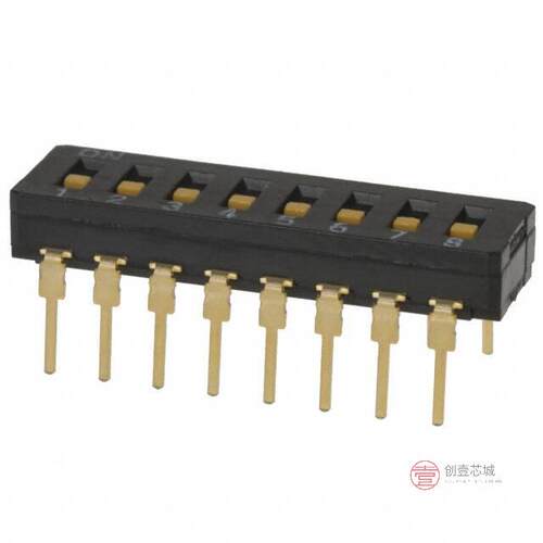原装正品A6D-8100全新SWITCH SLIDE DIP SPST 30MA 30V