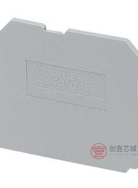 原装1923034全新CONN TERM BLK END PLATE RAIL GRY正品