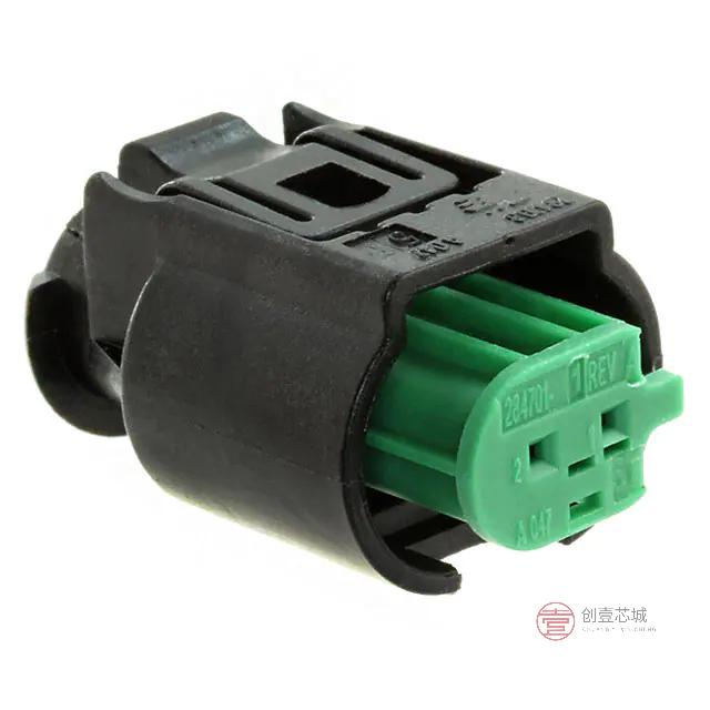 原装284703-1全新MQS SOCKET CONN. 2POS ASS'Y正品