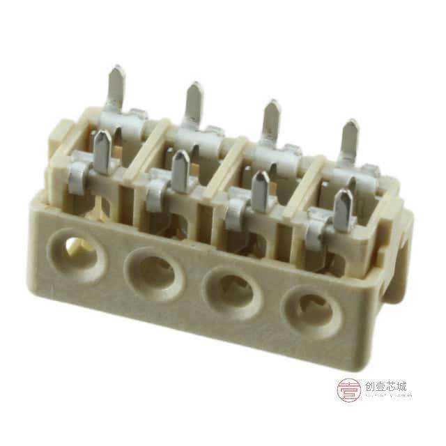 原装2-2106489-4全新CONN WIRE IDC 4POS 22AWG PC