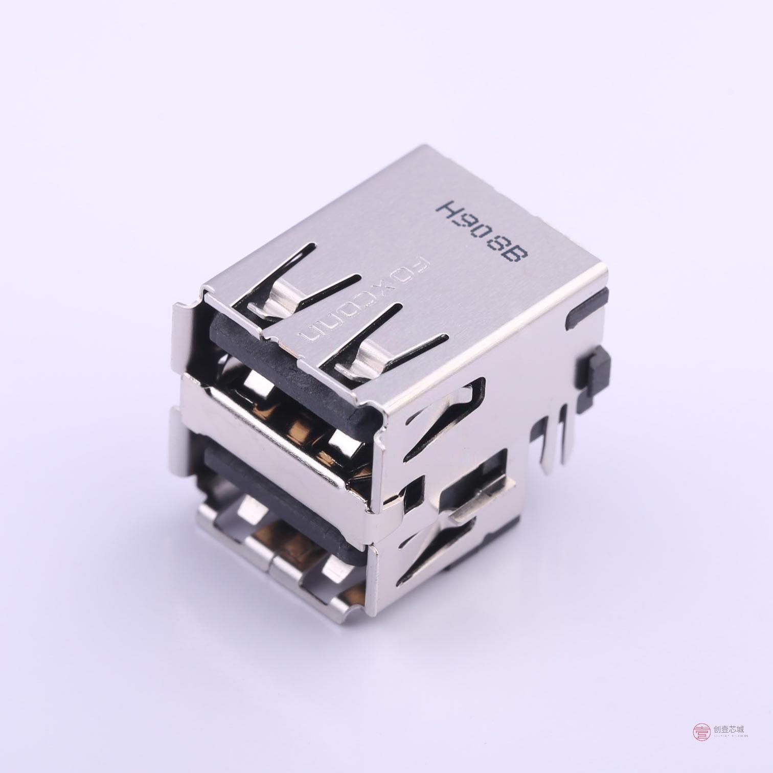 原装UB11123-8Z4-7F全新Type-A 母座 弯插正品