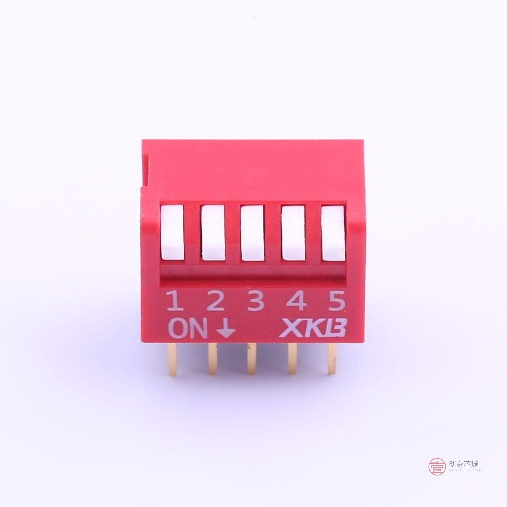 原装DPL-05RP全新拨码 间距2.54mm 5位