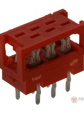 原装7-215570-6全新CONN DIP HDR IDC 6POS 28AWG PCB正品