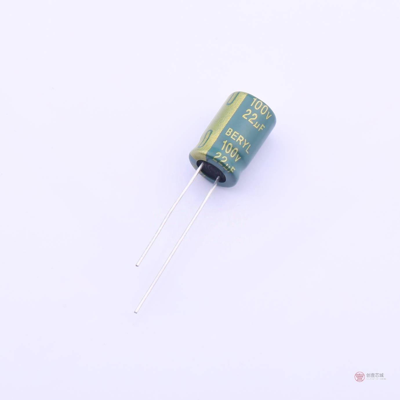 原装RC100M220LO8*12TH-2A1E全新22uF 20% 100V正品