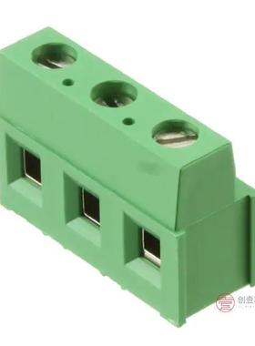 原装282845-3全新TERM BLK 3P SIDE ENT 7.62MM PCB正品