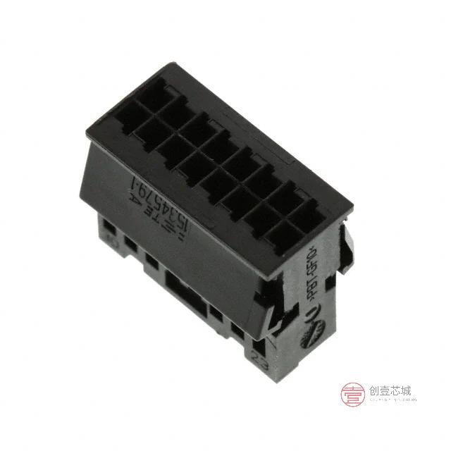 原装1534579-1全新MQS SOCKET HOUSING 16POS正品