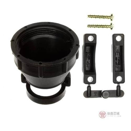 原装182652-1全新CONN BACKSHELL W/CLAMP SZ 23 BLK正品