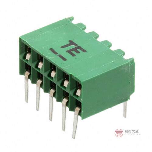 原装正品216604-5全新CONN RCPT 10POS 0.1 GOLD PCB R/A