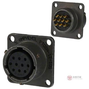 10S全新CONN RCPT FMALE SOLDER 原装 10P PT02A