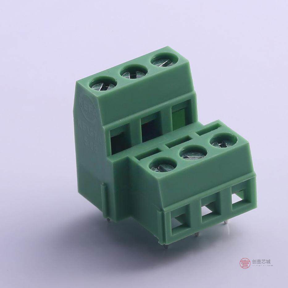 原装KF127A-5.08-2*3P全新5.08mm 排数