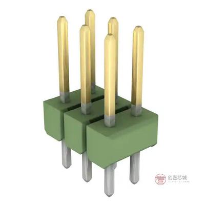 原装826656-3全新CONN HEADER VERT 6POS 2.54MM正品