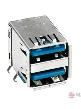 原装GSB311231HR全新CONN RCPT USB3.0 A STACK PC