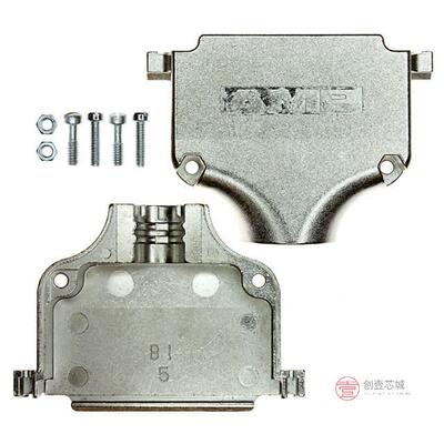 原装正品5745175-5全新CONN BACKSHELL 50POS 180DEG SHLD