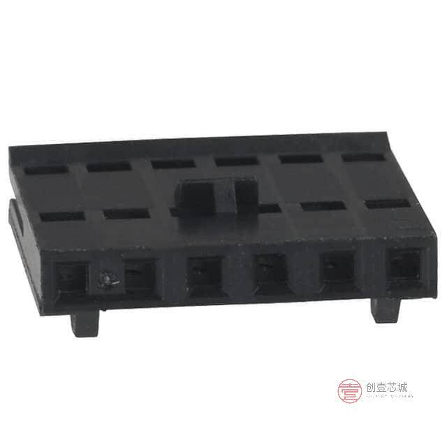 原装487769-4全新CONN FFC RCPT HSG 6POS 2.54MM正品