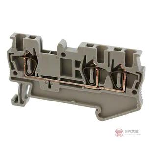 BLK FEED THRU 原装 26AWG正品 TERM 3031128全新CONN