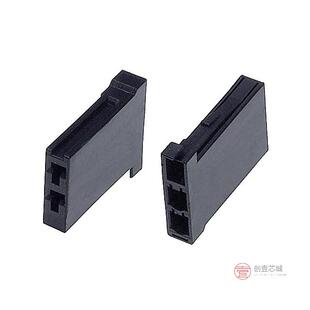 RECEPT 2全新CONN 2POS 2ROW 原装 BLACK正品 175362