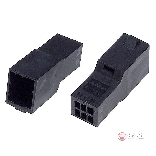 原装1-1318115-3全新CONN HOUSING TAB 6POS KEY-X正品