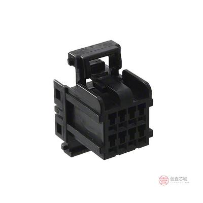 原装正品174044-2全新CONN PLUG HSNG 8POS DUAL BLACK