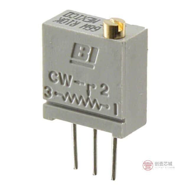 原装66WR10KLF全新TRIMMER 10K OHM 0.5W PC PIN TOP正品