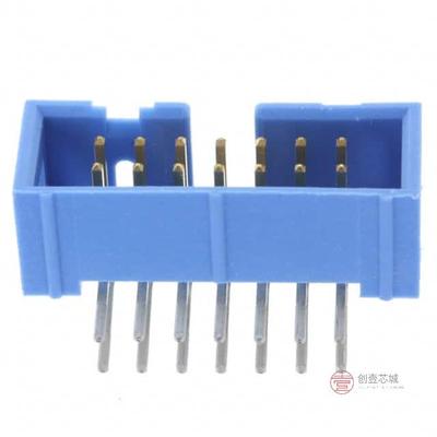 原装2-1761605-5全新CONN HEADER R/A 14POS 2.54MM正品