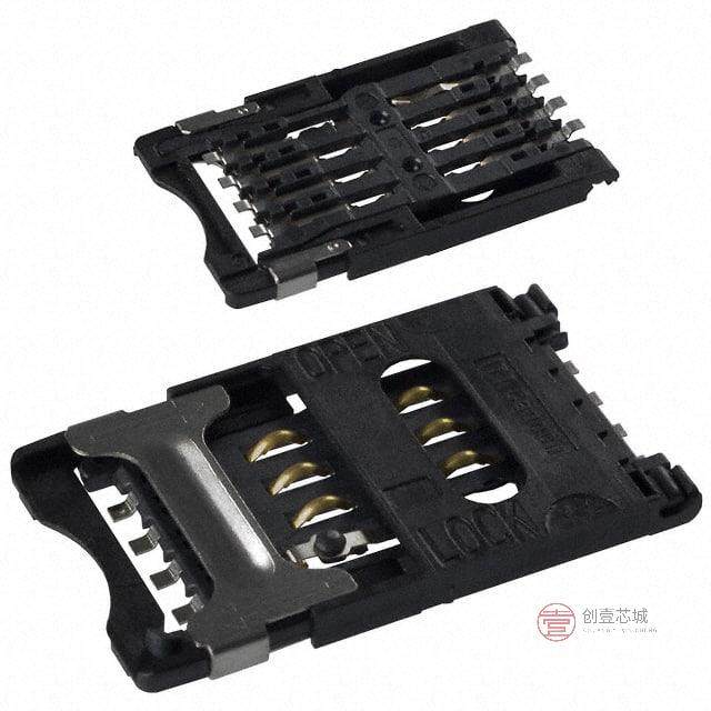 原装CCM03-3013LFT R102全新CONN SIM/SAM CARD HI