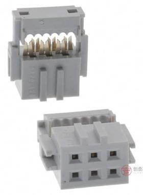 原装71600-106LF全新CONN RCPT 6POS IDC 28-30AWG