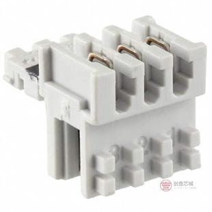 RCPT 3POS TIN正品 284930 24AWG 3全新CONN 原装 IDC