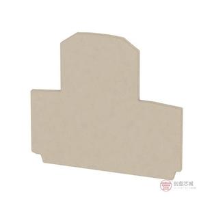 BLK TERM END PLATE 原装 BEIGE正品 1084000000全新CONN