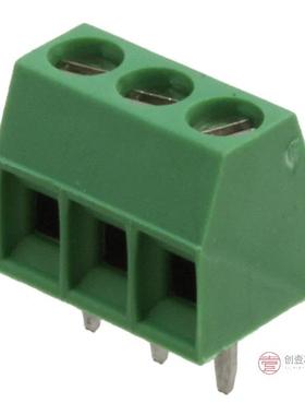 原装1546551-3全新TERM BLK 3POS SIDE ENT 3.5MM PCB正品