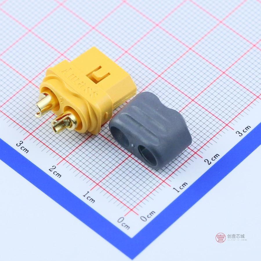 原装XT60L-F全新XT60L-F 母头（两件套）正品