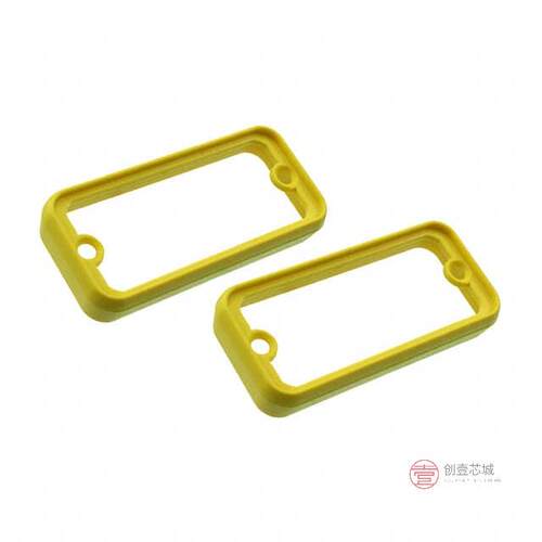 原装正品1455CBY全新BEZEL OPEN PLAS YELLOW 2/PACK