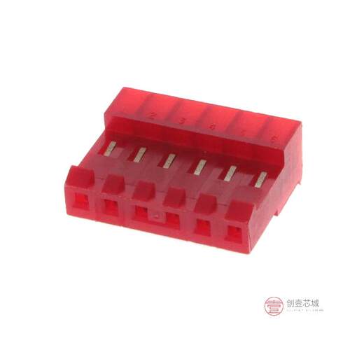 原装正品3-641219-6全新CONN RCPT 6POS IDC 22AWG GOLD
