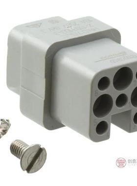 原装2-1103103-3全新INSERT FEMALE 7POS+1GND CRIMP正品