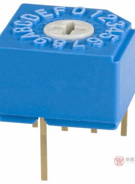 原装正品S-1010A全新SWITCH ROTARY DIP HEX 100MA 5V