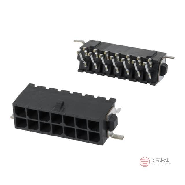 原装4-794629-4全新CONN HEADER SMD R/A 14POS 3MM正品