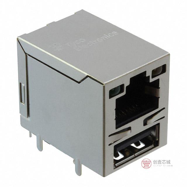 原装1-1909119-4全新CONN MOD JACK 8P8C R/A SHIE