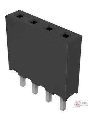 原装SQT-104-01-L-S全新CONN RCPT 4POS 0.079 GOL