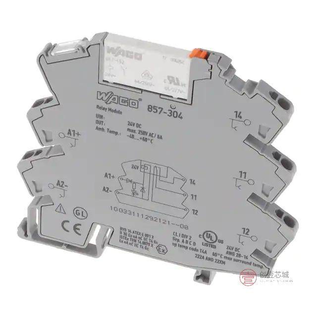 原装857-304全新RELAY MODULE; NOMINAL INPUT VOLT正品