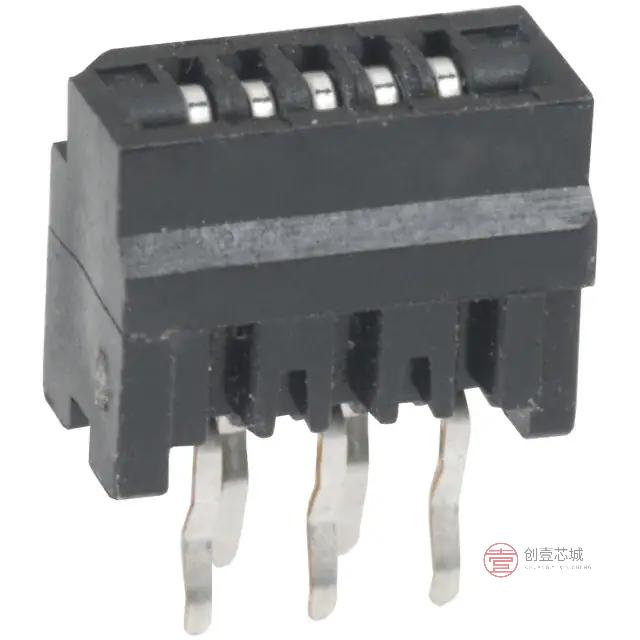 原装HLW5S-2C7LF全新CONN FFC FPC VERT 5POS 1MM PCB正品