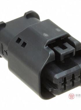 原装1801178-1全新3W RECEPTACLE CONNECTOR BLACK正品