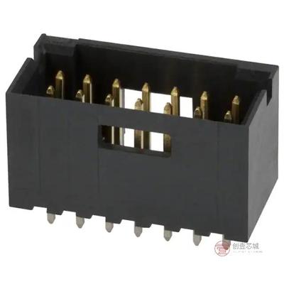 原装102618-5全新CONN HEADER VERT 14POS 2.54MM正品