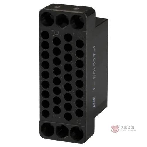 原装1-201357-1全新CONN PLUG HSG 34POS BLK PNL MNT正品