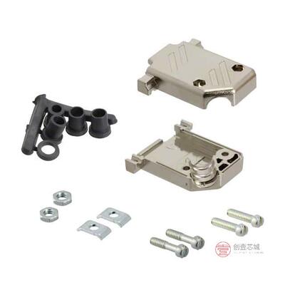 原装正品3357-6515-1C全新CONN BACKSHELL 15POS 45D