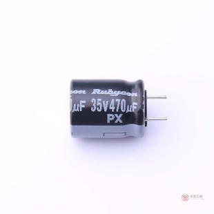 原装35PX470MEFCCE10X12.5全新470uF 20% 35V 短脚正品