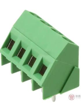 原装796690-4全新TERM B 4POS 35DEG 5MM PCB正品