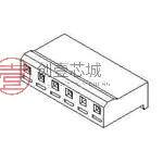 原装正品10-01-3066全新集管和线壳 6P TERMINAL HOUSING