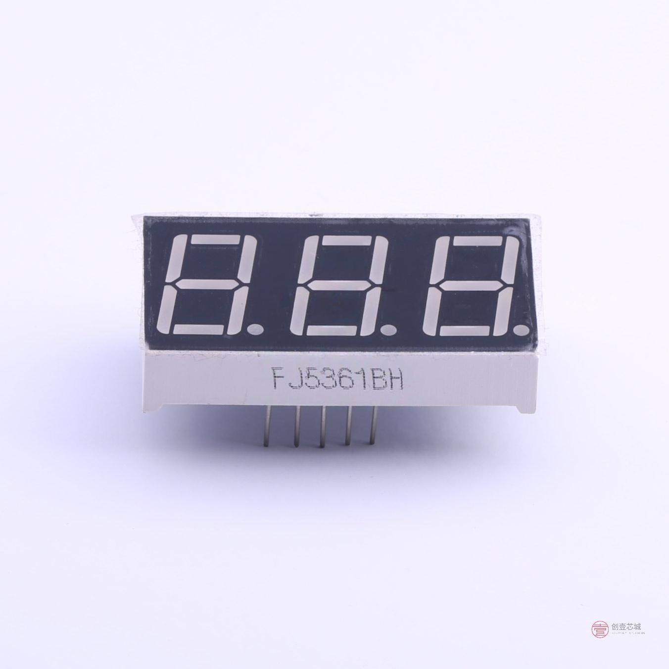 原装FJ5361BH全新3位0.56寸共阳红色数码管正品