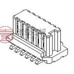 原装52465-2471全新板对板与夹层 0.8 BtB H